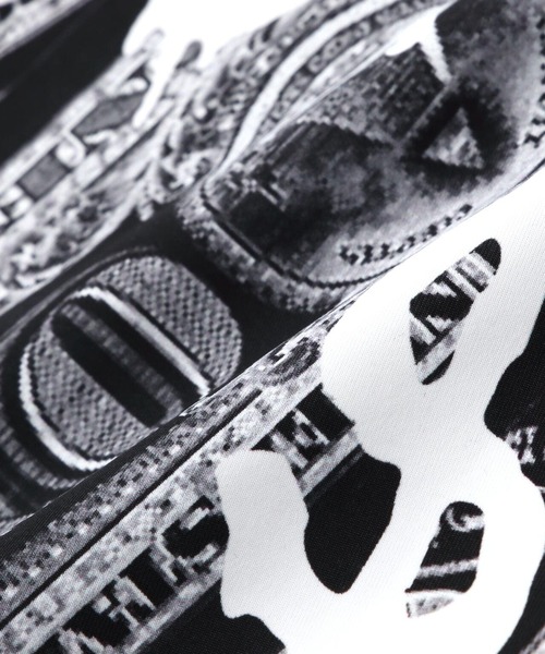 STUD MUFFIN（スタッドマフィン）の「STUD MUFFIN/スタッドマフィン/ドルグラフィティ柄アンダーウエア（ボクサーパンツ・メンズ・ブラック/ホワイト・L/XL/M）」の8枚目の写真