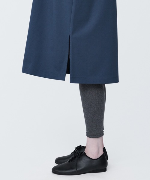 無印良品（ムジルシリョウヒン）の「婦人　二重編み七分袖ワンピース（ワンピース・レディース・ライトパープル/ブラック/ネイビー・XL/L/M/XS/S）」の18枚目の写真