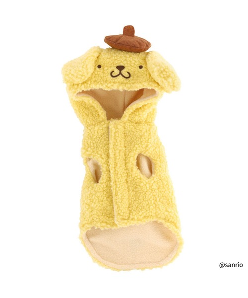 sanrio(サンリオ)の「【 sanrio / サンリオ 】 ボアタンク なりきりフード付き ペットウェア PTFB1 sanrio SKE(ペットウェア・レディース・レッド/ピンク/ホワイト/イエロー・SMALL/MEDIUM/LARGE)」の3枚目の写真