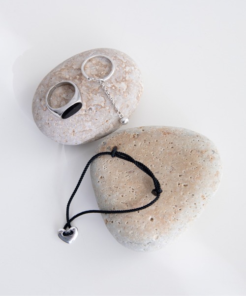 VACANCY（ヴァカンシー）の「silver925ハートチャームブレスレット（ブレスレット・レディース・シルバー・FREE）」の2枚目の写真