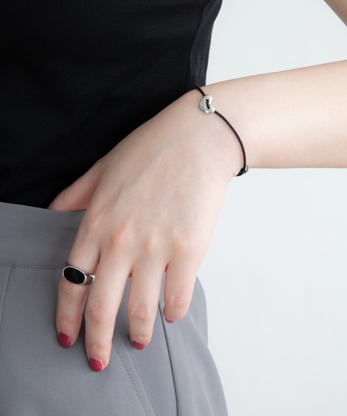 VACANCY（ヴァカンシー）の「silver925ハートチャームブレスレット（ブレスレット・レディース・シルバー・FREE）」の5枚目の写真