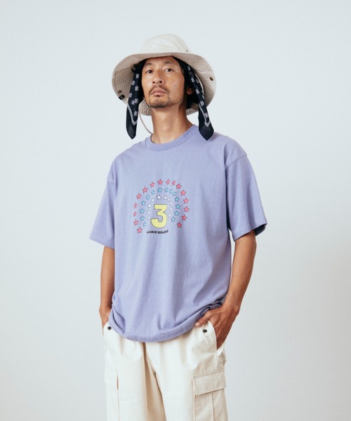 MAGIC NUMBER（マジック ナンバー）の「【MAGIC NUMBER】THE MAGIC NUMBER S/S T-SHIRT（Tシャツ/カットソー・メンズ・パープル/ホワイト/ブラック・MEDIUM/LARGE/X-LARGE）」の12枚目の写真