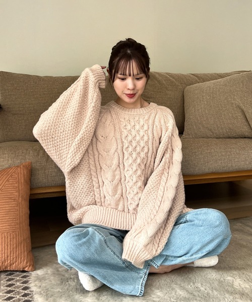 ニット セーター 無意識