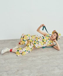WEB別注】リバティ イカット・アネモネ ジャンプスーツを使った