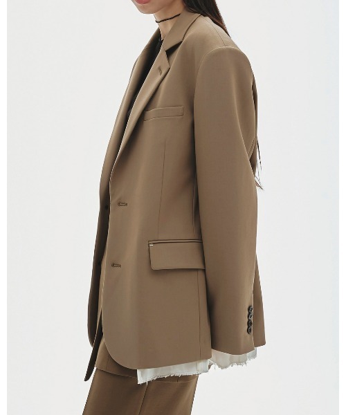 Over Shoulder Jacket（テーラードジャケット）｜TODAYFUL