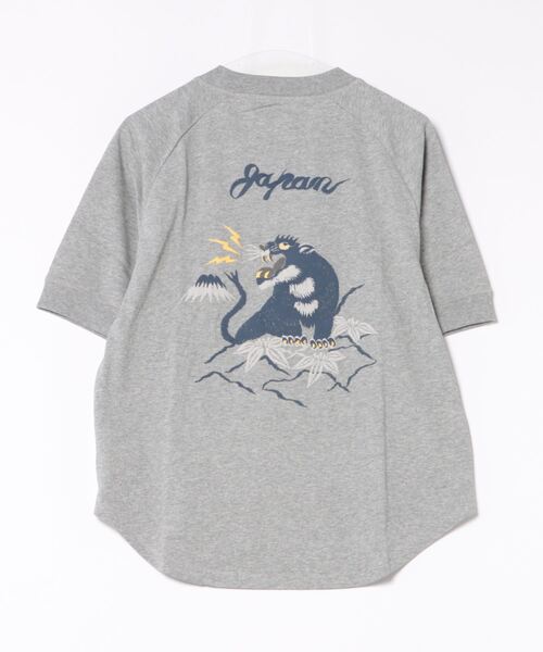 KRIFF MAYER Lady's Collection(クリフメイヤーレディースコレクション)の「ウェットプロテクトゆるT(スーべニア)(Tシャツ/カットソー・レディース・サックスブルー/オレンジ系その他/グレー/オフホワイト/その他5/ネイビー/チャコール/カラフル・LARGE/MEDIUM)」の11枚目の写真
