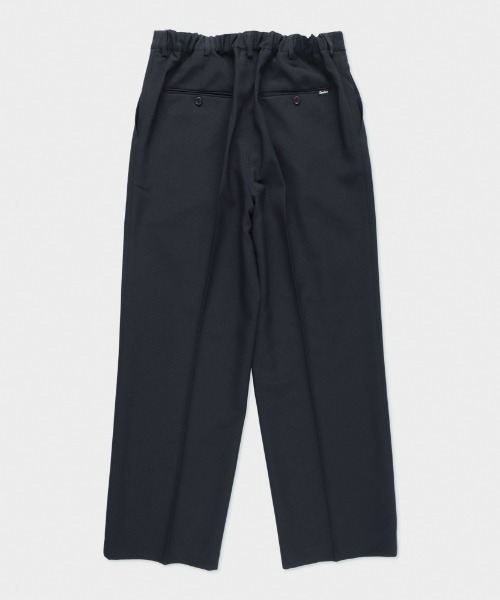GYMPHLEX(ジムフレックス)の「GYMPHLEX/ジムフレックス 2タック ストレートパンツ 2TUCK STRAIGHT PANTS E0152 PTR(スラックス・メンズ・ダークネイビー/チャコールグレー・L)」の3枚目の写真