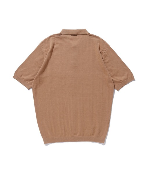 XLARGE(エクストララージ)の「EMBROIDERED LOGO KNIT POLO SHIRT(ポロシャツ・メンズ・ブラウン/ホワイト/ブラック・XL/L/M/S)」の12枚目の写真