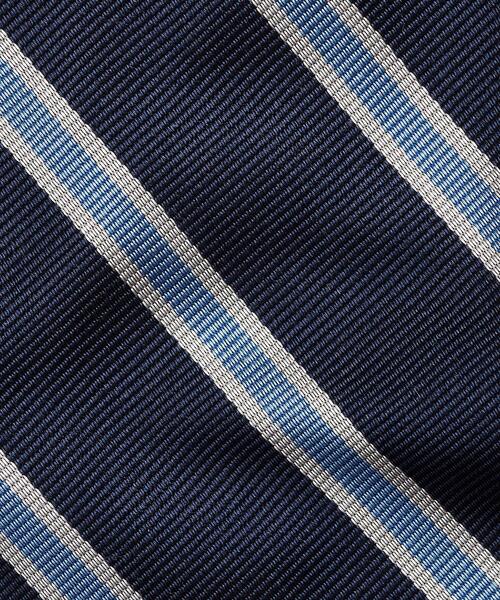 POLO RALPH LAUREN（ポロ ラルフ ローレン）の「ヴィンテージインスパイアード ストライプド シルク レップ タイ（ネクタイ・メンズ・ネイビー系1・ONE）」の3枚目の写真