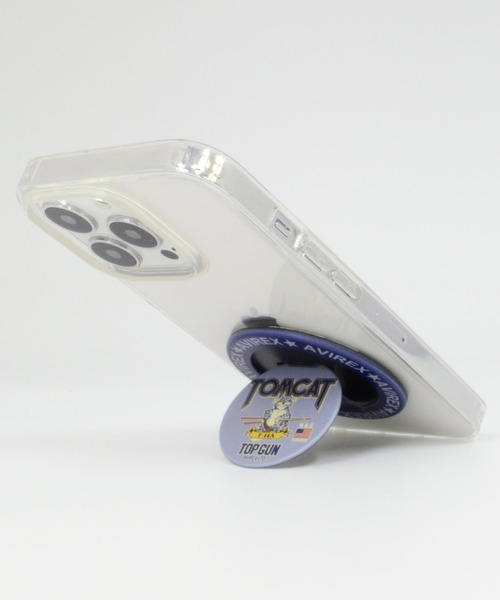 AVIREX（アヴィレックス）の「アヴィレックス スリムグリップスタンド（スマホグッズ・メンズ・ブルー/グレー系カモフラージュ/グリーン系カモフラージュ・ONE SIZE）」の17枚目の写真