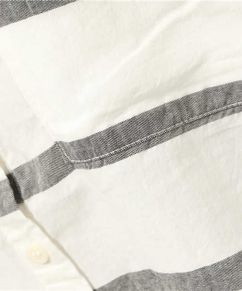 GLOBAL WORK（グローバルワーク）の「コットンテンセルロングシャツ長袖/566265（シャツ/ブラウス・レディース・ホワイト/ホワイト系その他/その他/ライトブルー/その他2/ブルー/カーキ・SMALL/LARGE/MEDIUM）」の21枚目の写真