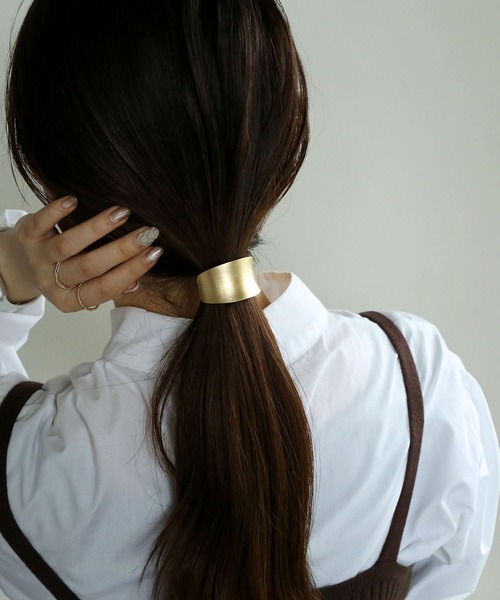 マットメタルヘアゴム（ヘアゴム）｜colleca la（コレカラ）の