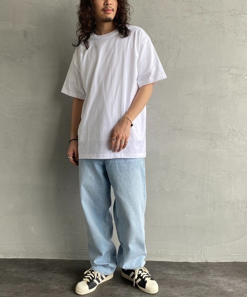 HANES（ヘインズ）の「【WEB限定】[HANES/ヘインズ] BEEFY ビックサイズ(XXL,XXXL) ショートスリーブパックTシャツ（Tシャツ/カットソー・レディース・ブラック/ホワイト・3XL/XXL）」の4枚目の写真