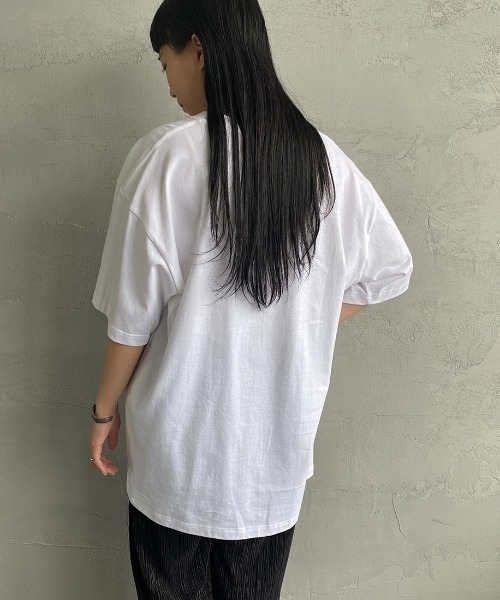 HANES（ヘインズ）の「【WEB限定】[HANES/ヘインズ] BEEFY ビックサイズ(XXL,XXXL) ショートスリーブパックTシャツ（Tシャツ/カットソー・レディース・ブラック/ホワイト・3XL/XXL）」の9枚目の写真
