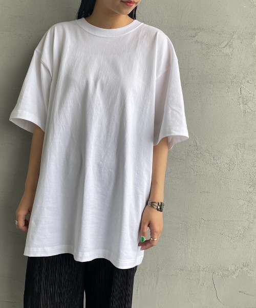 HANES（ヘインズ）の「【WEB限定】[HANES/ヘインズ] BEEFY ビックサイズ(XXL,XXXL) ショートスリーブパックTシャツ（Tシャツ/カットソー・レディース・ブラック/ホワイト・3XL/XXL）」の7枚目の写真