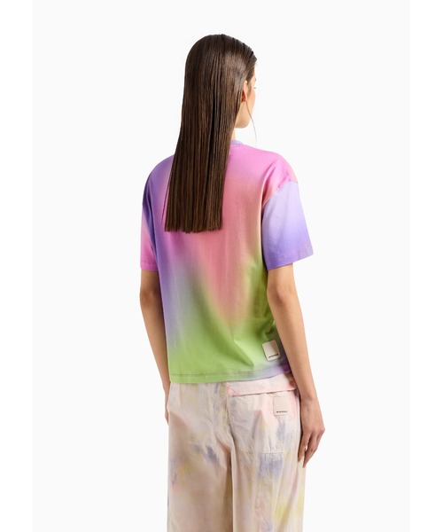 EMPORIO ARMANI(エンポリオアルマーニ)の「【エンポリオ アルマーニ】Emporio Armani Sustainability Values Capsule Collection Tシャツ オーガニックジャージー カモフラージュプリント(Tシャツ/カットソー・レディース・カモフラージュ・MEDIUM/LARGE/SMALL)」の3枚目の写真