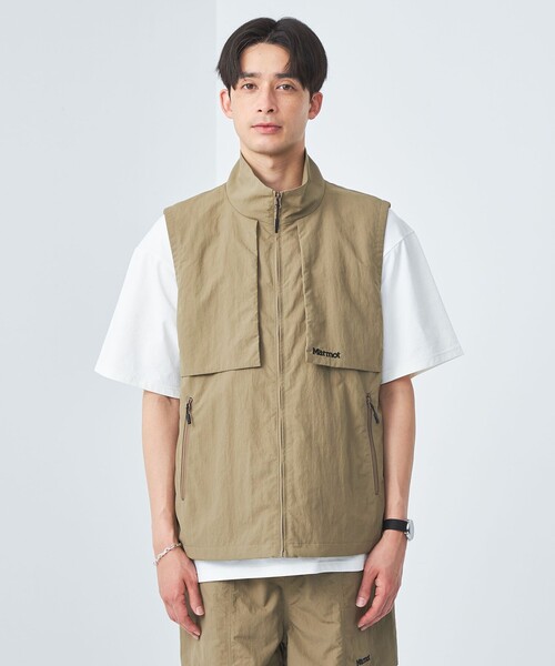 マーモット×バンカースタッド　ベルベルジン　ダウンベスト Marmot BEAMS（ビームス）【別注】Marmot / Mammoth Down Vest
