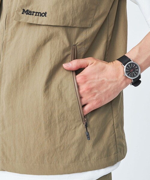 MARMOT（マーモット）の「【別注】＜Marmot＞GLR ユーティリティ ベスト  -耐久はっ水・防風-（ベスト・メンズ・ブラック/ベージュ・M/L）」の13枚目の写真