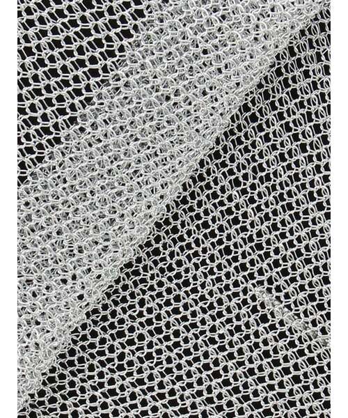 MURUA(ムルーア)の「メタリックメッシュロングワンピース(ワンピース・レディース・グリーン/シルバー・FREE)」の20枚目の写真