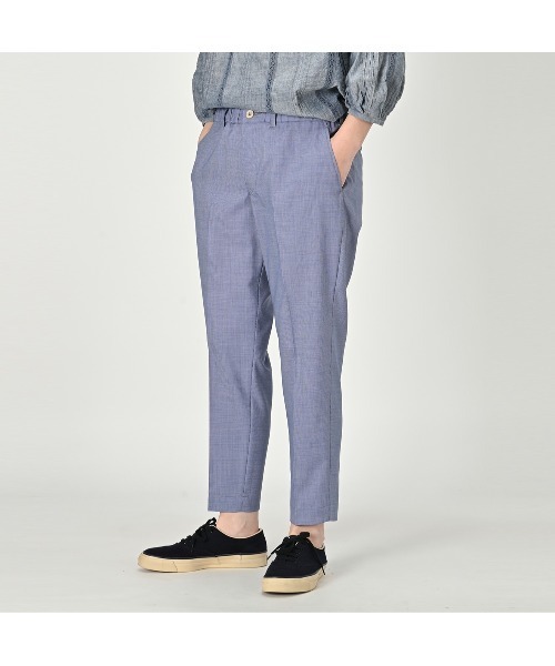 45R（フォーティファイブアール）の「サマーウールのイージースラックス WOMEN（スラックス・レディース・ベージュ・SMALL/MEDIUM）」の4枚目の写真