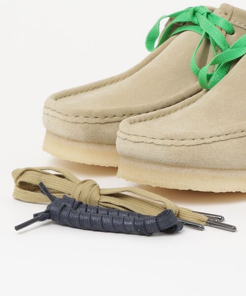 Clarks Originals(クラークスオリジナルズ)の「【販売終了】XLARGE|Clarks ORIGINALS Wallabee(モカシン/デッキシューズ・メンズ・ベージュ/ブラック・24.5cm/25.0cm/25.5cm/26.0cm/26.5cm/27.0cm/27.5cm/28.0cm/24.0cm)」の18枚目の写真