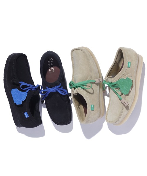 Clarks Originals(クラークスオリジナルズ)の「【販売終了】XLARGE|Clarks ORIGINALS Wallabee(モカシン/デッキシューズ・メンズ・ベージュ/ブラック・24.5cm/25.0cm/25.5cm/26.0cm/26.5cm/27.0cm/27.5cm/28.0cm/24.0cm)」の15枚目の写真