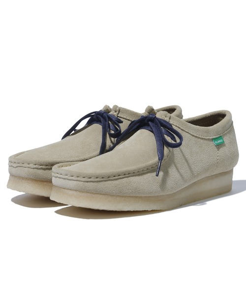 Clarks Originals(クラークスオリジナルズ)の「【販売終了】XLARGE|Clarks ORIGINALS Wallabee(モカシン/デッキシューズ・メンズ・ベージュ/ブラック・24.5cm/25.0cm/25.5cm/26.0cm/26.5cm/27.0cm/27.5cm/28.0cm/24.0cm)」の8枚目の写真