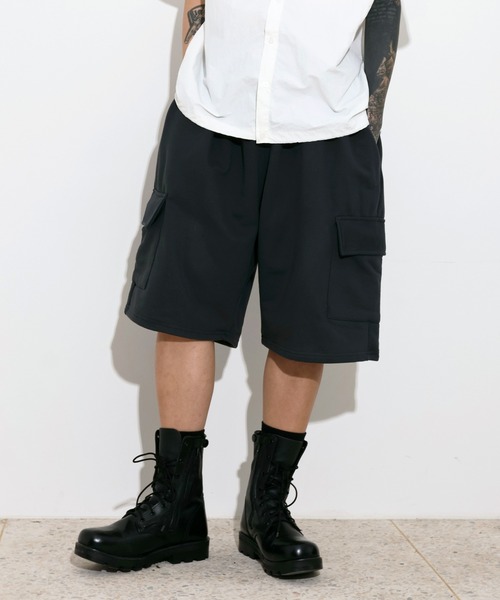 UNISEX][ストリートファッション] カーゴ 7分丈トレーニング