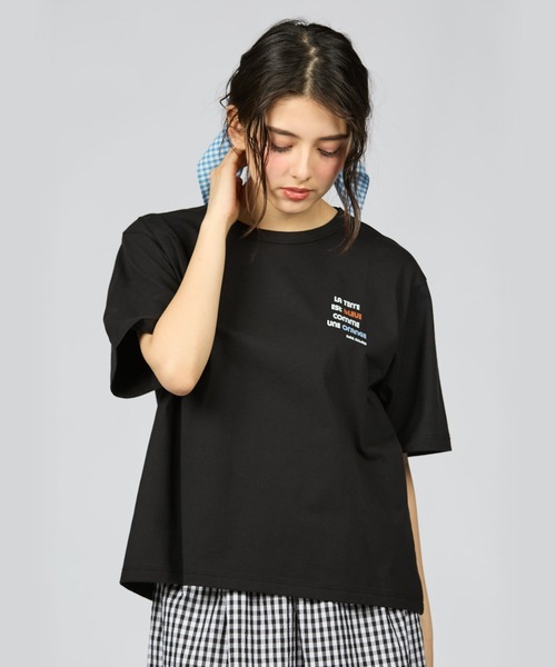 【セール】WT13 TS ポール・エリュアール ボーイズTシャツ（Tシャツ/カットソー）｜To b. by agnes b.（トゥービーバイアニエスベー）