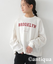 antiqua | カレッジロゴプルオーバー(スウェット)