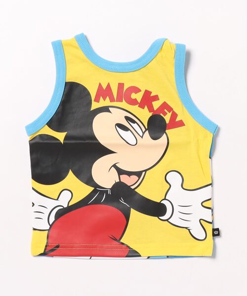 Disney(ディズニー)の「ディズニー どっちも前 タンクトップ 9467K(タンクトップ・キッズ・イエロー×グリーン/イエロー/レッド・90cm/110cm/100cm/120cm/130cm/140cm/80cm)」の4枚目の写真
