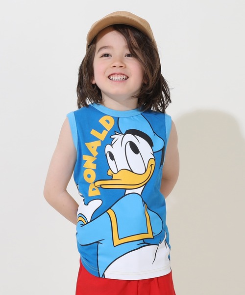 Disney(ディズニー)の「ディズニー どっちも前 タンクトップ 9467K(タンクトップ・キッズ・イエロー×グリーン/イエロー/レッド・90cm/110cm/100cm/120cm/130cm/140cm/80cm)」の15枚目の写真