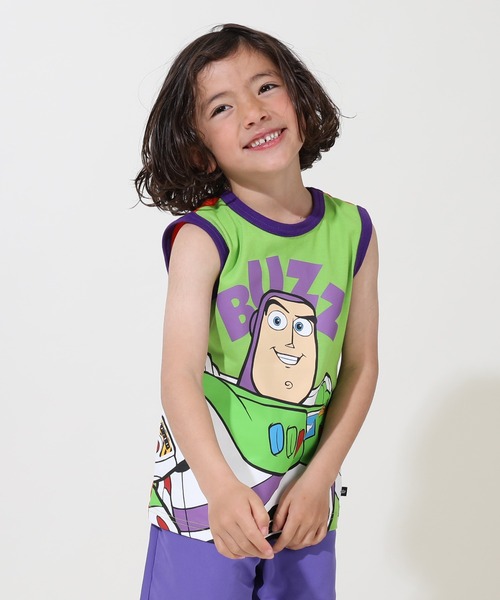 Disney(ディズニー)の「ディズニー どっちも前 タンクトップ 9467K(タンクトップ・キッズ・イエロー×グリーン/イエロー/レッド・90cm/110cm/100cm/120cm/130cm/140cm/80cm)」の21枚目の写真