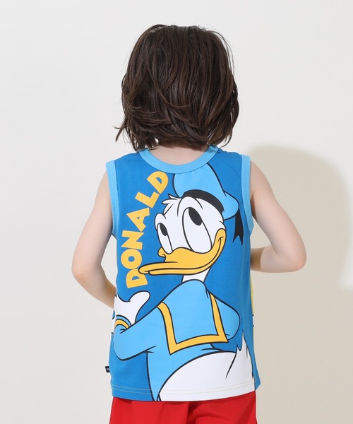 Disney(ディズニー)の「ディズニー どっちも前 タンクトップ 9467K(タンクトップ・キッズ・イエロー×グリーン/イエロー/レッド・90cm/110cm/100cm/120cm/130cm/140cm/80cm)」の12枚目の写真