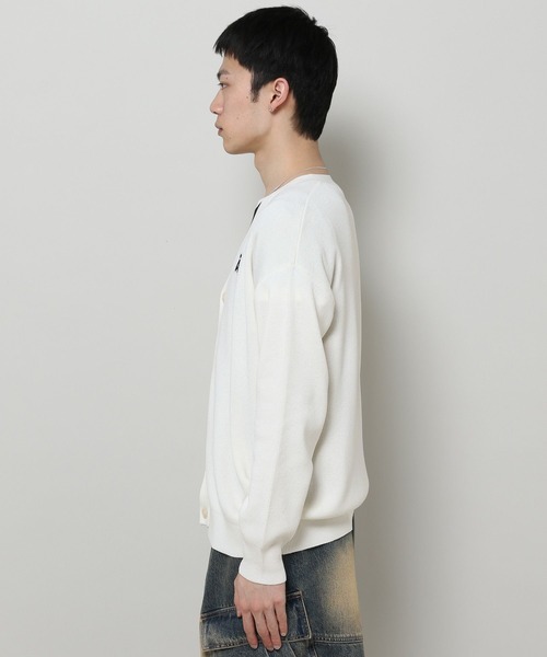 ALAND(エーランド)の「【UNISEX】ALAND/ALogoKNITカーデ(カーディガン/ボレロ・レディース・アイボリー/ブラック/ネイビー・MEDIUM/LARGE)」の19枚目の写真