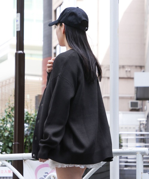 セール】【UNISEX】ALAND／ALogoKNITカーデ（カーディガン/ボレロ