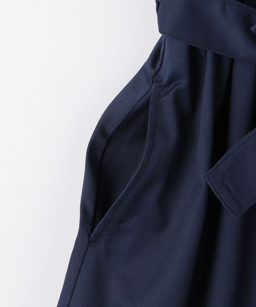 green label relaxing(グリーンレーベルリラクシング)の「テレコ×ツイル ワンピース 140cm-160cm(ワンピース・キッズ・ベージュ/ネイビー・140cm/150cm/160cm)」の8枚目の写真