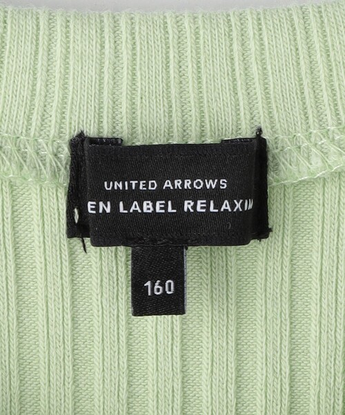 green label relaxing(グリーンレーベルリラクシング)の「テレコ×ツイル ワンピース 140cm-160cm(ワンピース・キッズ・ベージュ/ネイビー・140cm/150cm/160cm)」の15枚目の写真