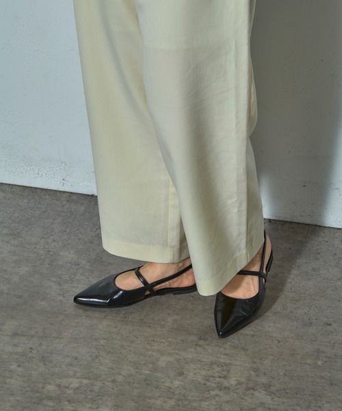 COLONY 2139(コロニートゥーワンスリーナイン)の「ポインテッドメリージェーン(サンダル・レディース・ブラック/シルバー・MEDIUM/LARGE)」の18枚目の写真