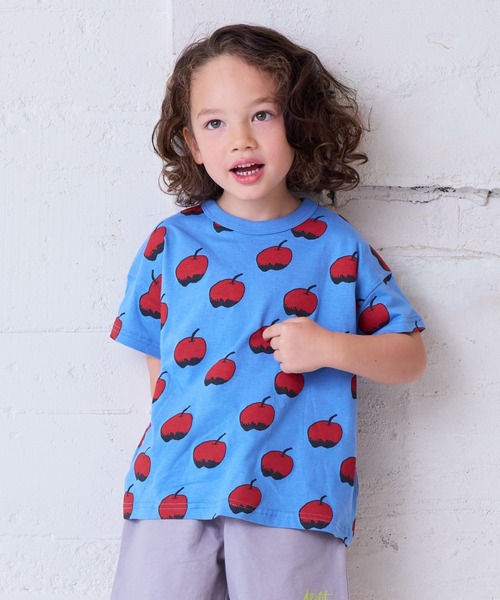 HOGAN RANCH WEAR（ホーガンランチウエア）の「ソウガラワイドTシャツ（kids/XS～LL）（Tシャツ/カットソー・キッズ・グレー/レッド/カーキ/ピンク/ブルー/ライトグリーン/エメラルド/マルチ/ブラック系1/ブラック系2・LL/S/M/L/XS）」の9枚目の写真