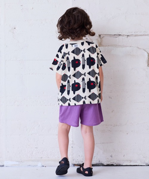 HOGAN RANCH WEAR（ホーガンランチウエア）の「ソウガラワイドTシャツ（kids/XS～LL）（Tシャツ/カットソー・キッズ・グレー/レッド/カーキ/ピンク/ブルー/ライトグリーン/エメラルド/マルチ/ブラック系1/ブラック系2・LL/S/M/L/XS）」の15枚目の写真