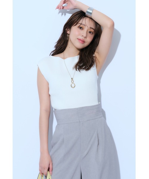 JUSGLITTY（ジャスグリッティー）の「ボートリブニット（ニット