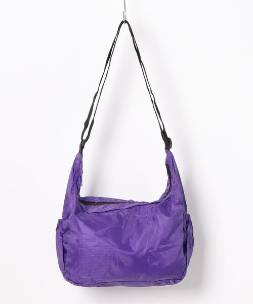 FOUND GOOD（ファウンドグッド）の「パッカブルミニショルダー（ショルダーバッグ・メンズ・ブラック系/グリーン系/ベージュ系/ピンク系/パープル系・FREE）」の4枚目の写真