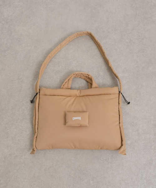 CAMPER(カンペール)の「CAMPER MORI TOTE(トートバッグ・レディース・ベージュ/グリーン/ブラック・FREE)」の4枚目の写真