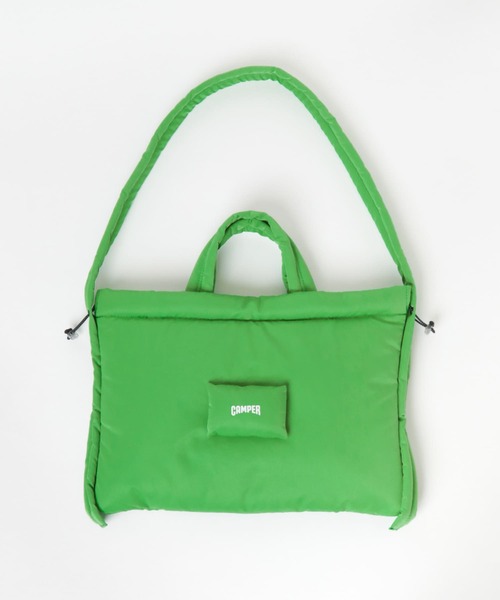 CAMPER(カンペール)の「CAMPER MORI TOTE(トートバッグ・レディース・ベージュ/グリーン/ブラック・FREE)」の9枚目の写真