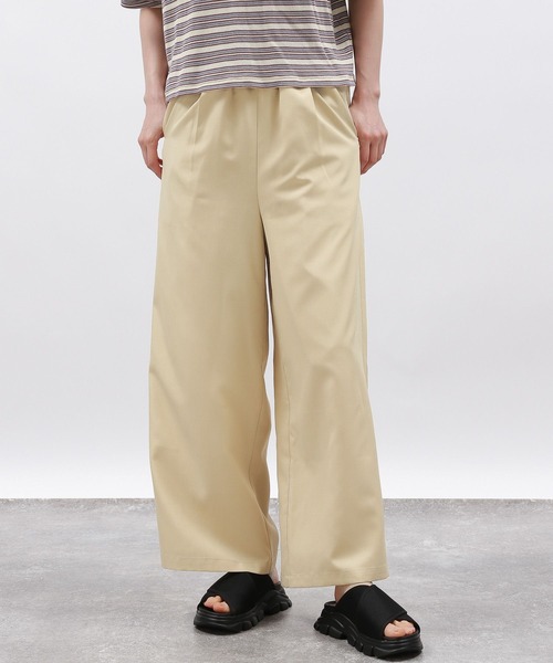 LAKOLE(ラコレ)の「ウエストシャーリングパンツ / 127586(その他パンツ・レディース・ブラック/グレー/ブルー/ベージュ・SMALL/MEDIUM)」の3枚目の写真