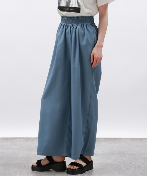 LAKOLE(ラコレ)の「ウエストシャーリングパンツ / 127586(その他パンツ・レディース・ブラック/グレー/ブルー/ベージュ・SMALL/MEDIUM)」の4枚目の写真