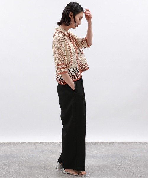 LAKOLE(ラコレ)の「ウエストシャーリングパンツ / 127586(その他パンツ・レディース・ブラック/グレー/ブルー/ベージュ・SMALL/MEDIUM)」の5枚目の写真