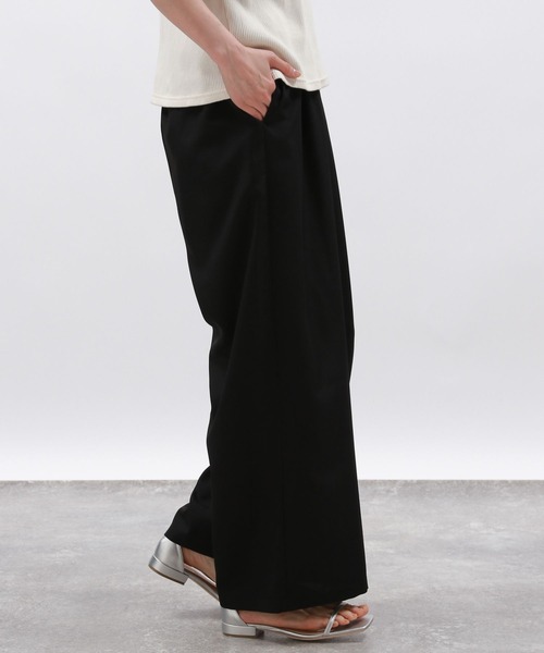 LAKOLE(ラコレ)の「ウエストシャーリングパンツ / 127586(その他パンツ・レディース・ブラック/グレー/ブルー/ベージュ・SMALL/MEDIUM)」の9枚目の写真