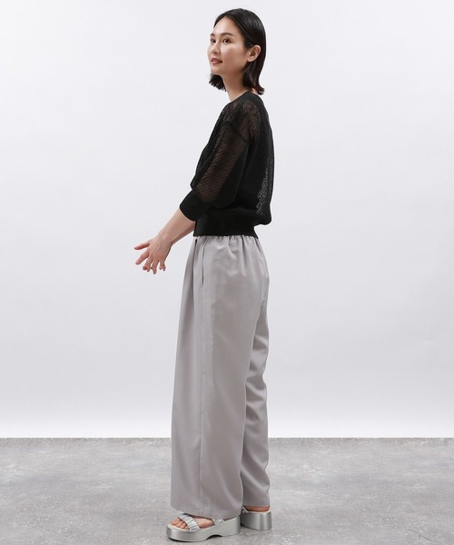 LAKOLE(ラコレ)の「ウエストシャーリングパンツ / 127586(その他パンツ・レディース・ブラック/グレー/ブルー/ベージュ・SMALL/MEDIUM)」の14枚目の写真